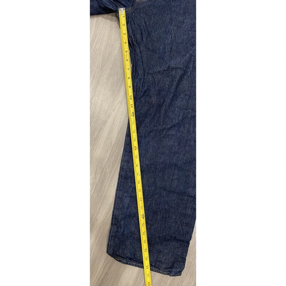 Vintage Levis 501 XX Jeans Mens 42x32 Blue Dark Wash Denim Straight Button Fly
